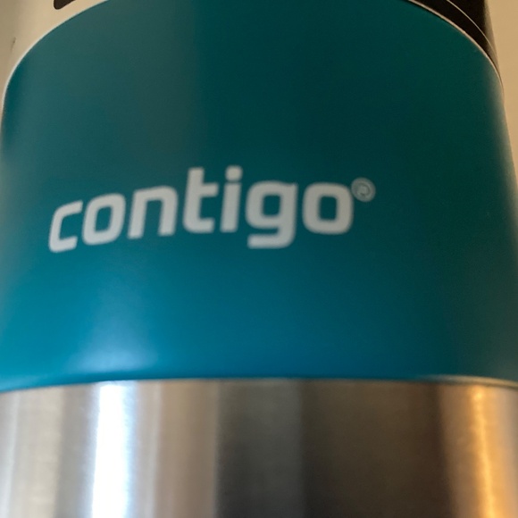 New Travel Mug Contigo Turquoise Blue - Picture 4 of 6